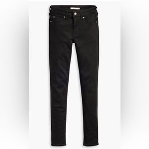 Women’s Levis black 711 jeans